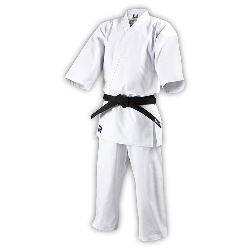 【納期：刺繍あり4ケ月から】フルコンタクト晒空手衣（選手用）上下セット K-450
