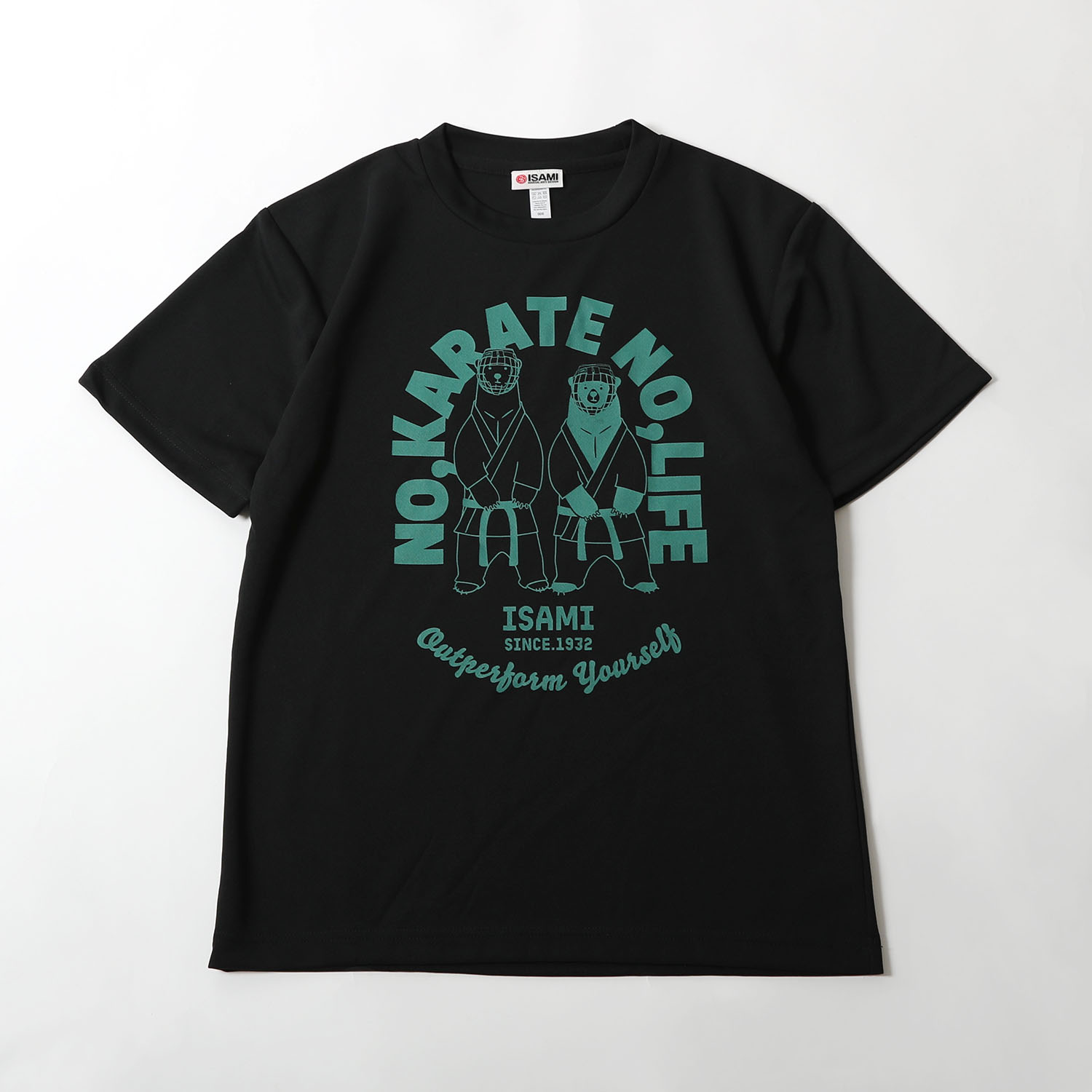 NO,KARATE NO,LIFE くまTシャツ | 新商品 | ISAMI(イサミ) |格闘技 武
