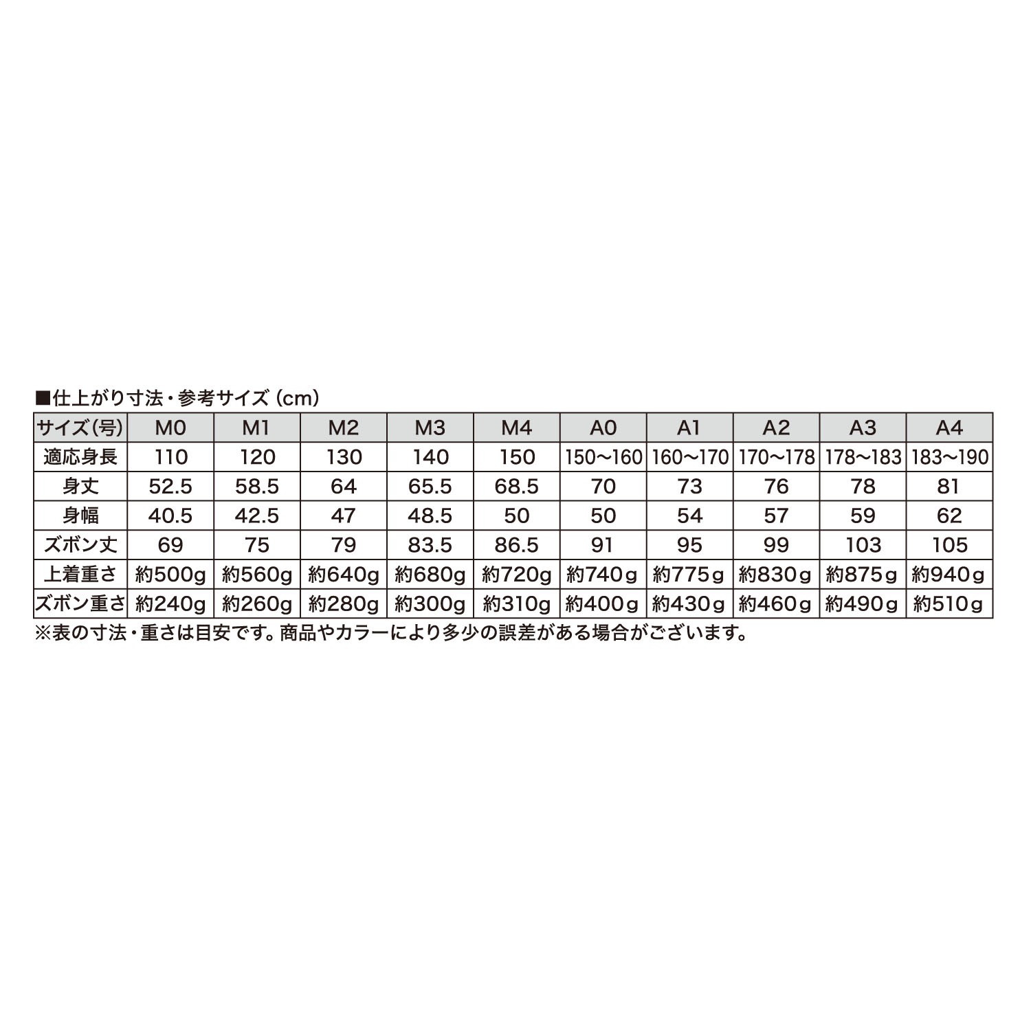 ベーシック柔術着
