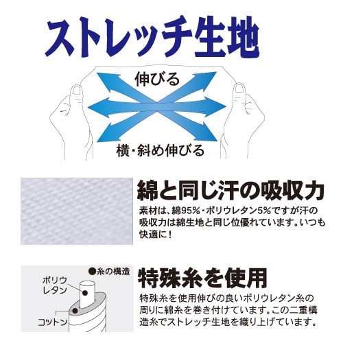 【納期：刺繍あり4ケ月から】ストレッチフルコン晒空手衣 ズボン(K-472)