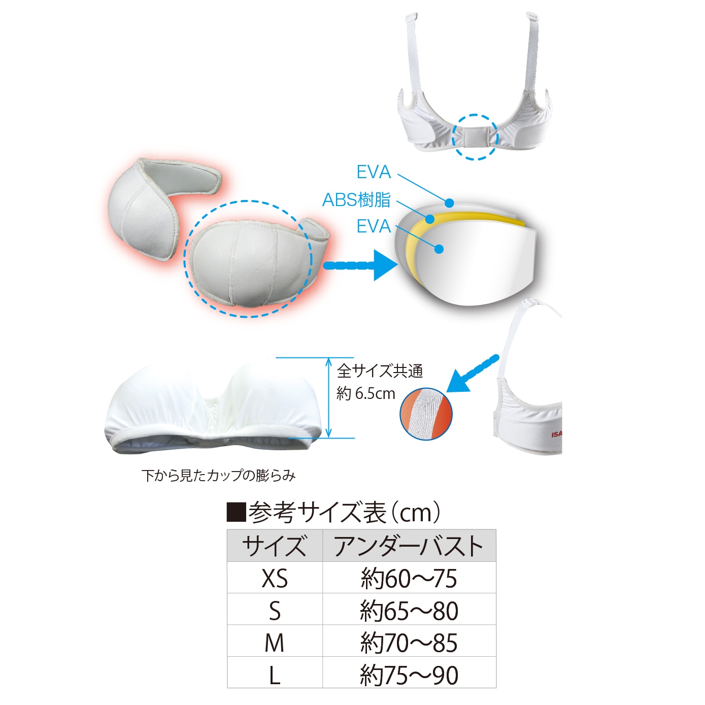 女性用チェストガード | サポーター（レディース・キッズ） | ISAMI