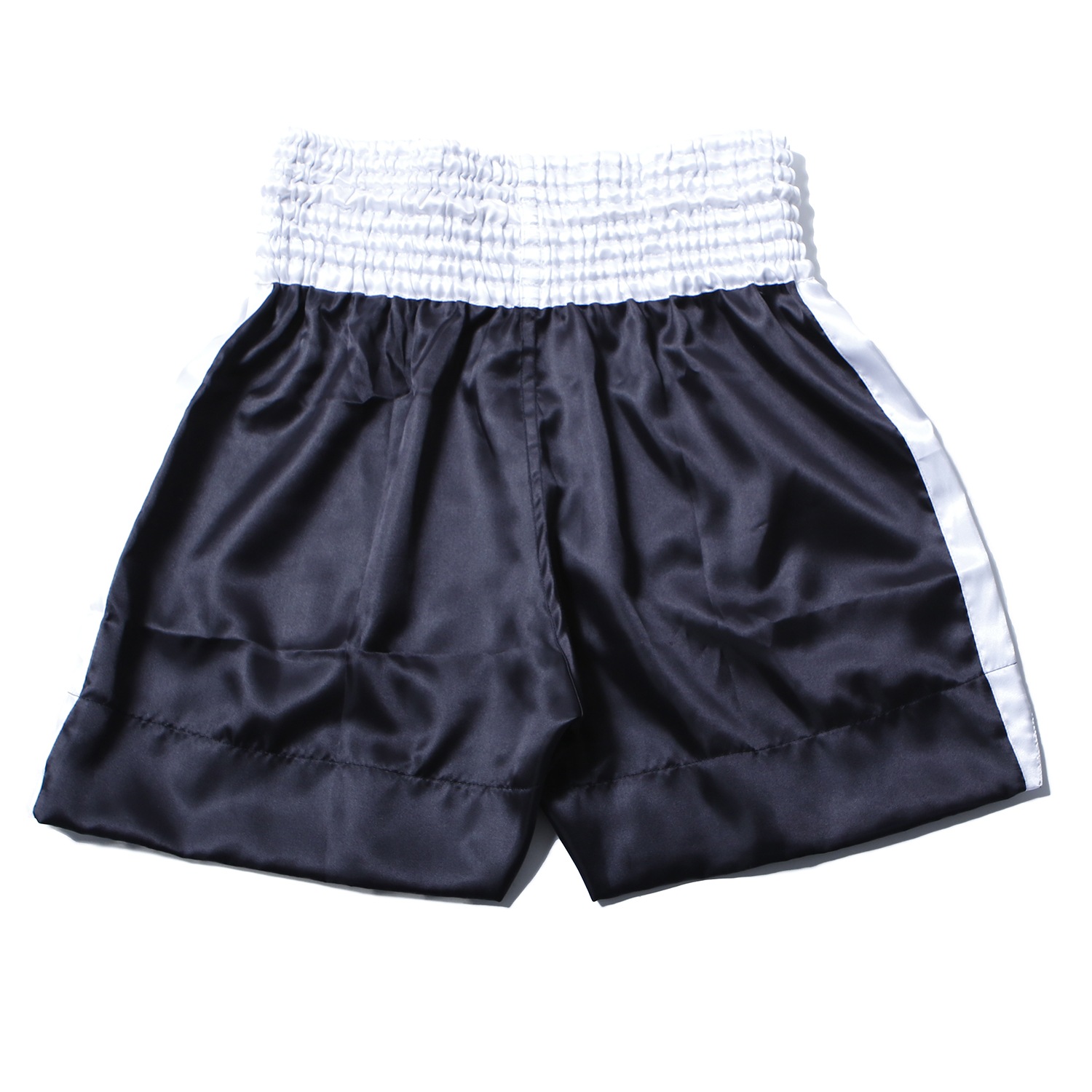 ISAMI ボクシングショーツ M ホワイト/ブルー　はじめの一歩　オーダー品 ショーツ | 格闘技プロショップ 東京イサミ