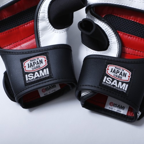 ISAMI MMA(総合格闘技)ウォッシャブルグローブ Mサイズ 黒/白 MMAウォシャブルグローブ | すべての商品 | ISAMI(イサミ