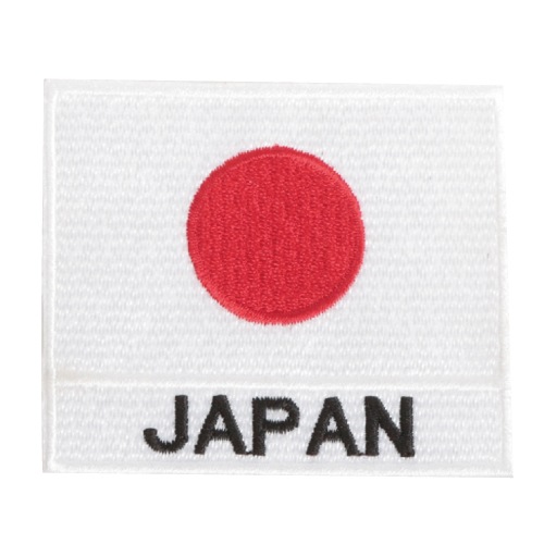 日の丸JAPAN刺繍ワッペン