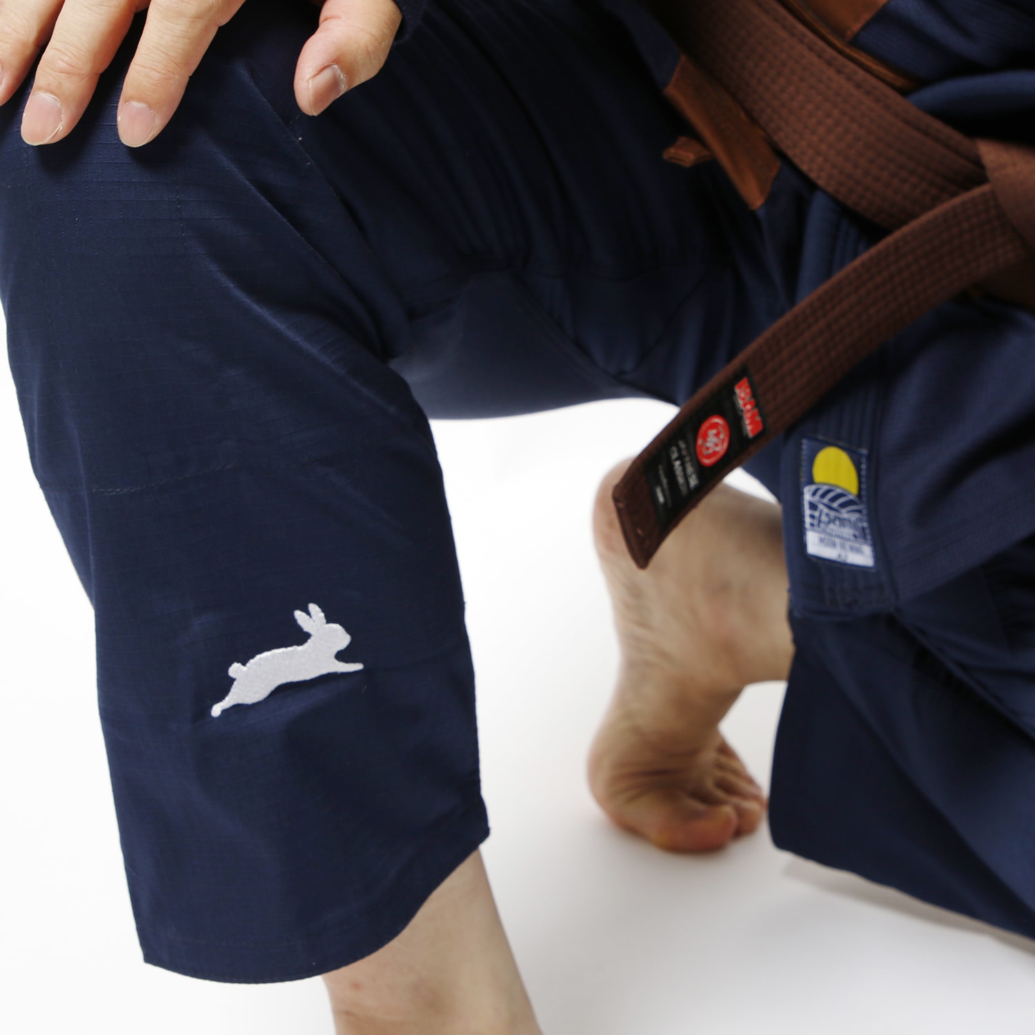 着物柄柔術着～お月見～