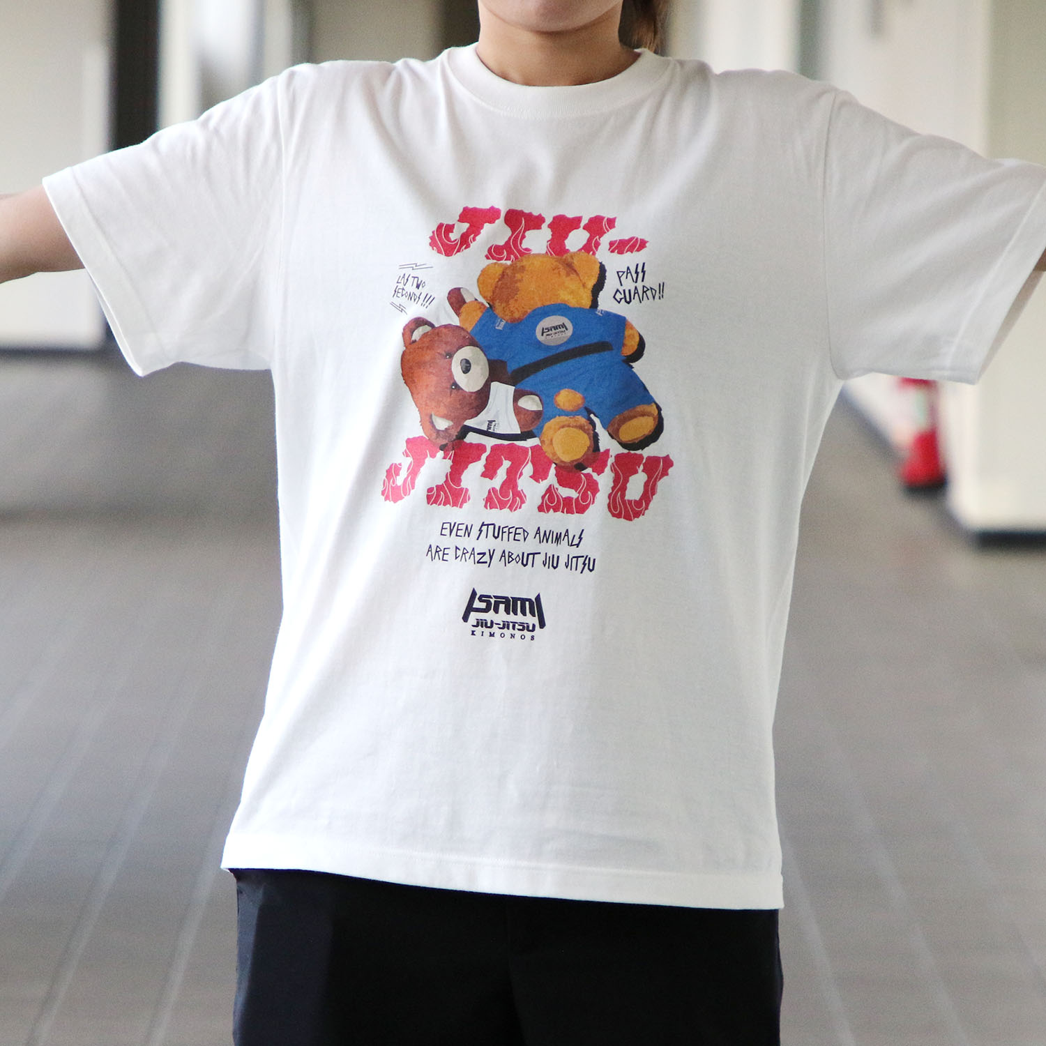 BJJくまTシャツ | 柔術 | ISAMI(イサミ) |格闘技 武道具用品 格闘技