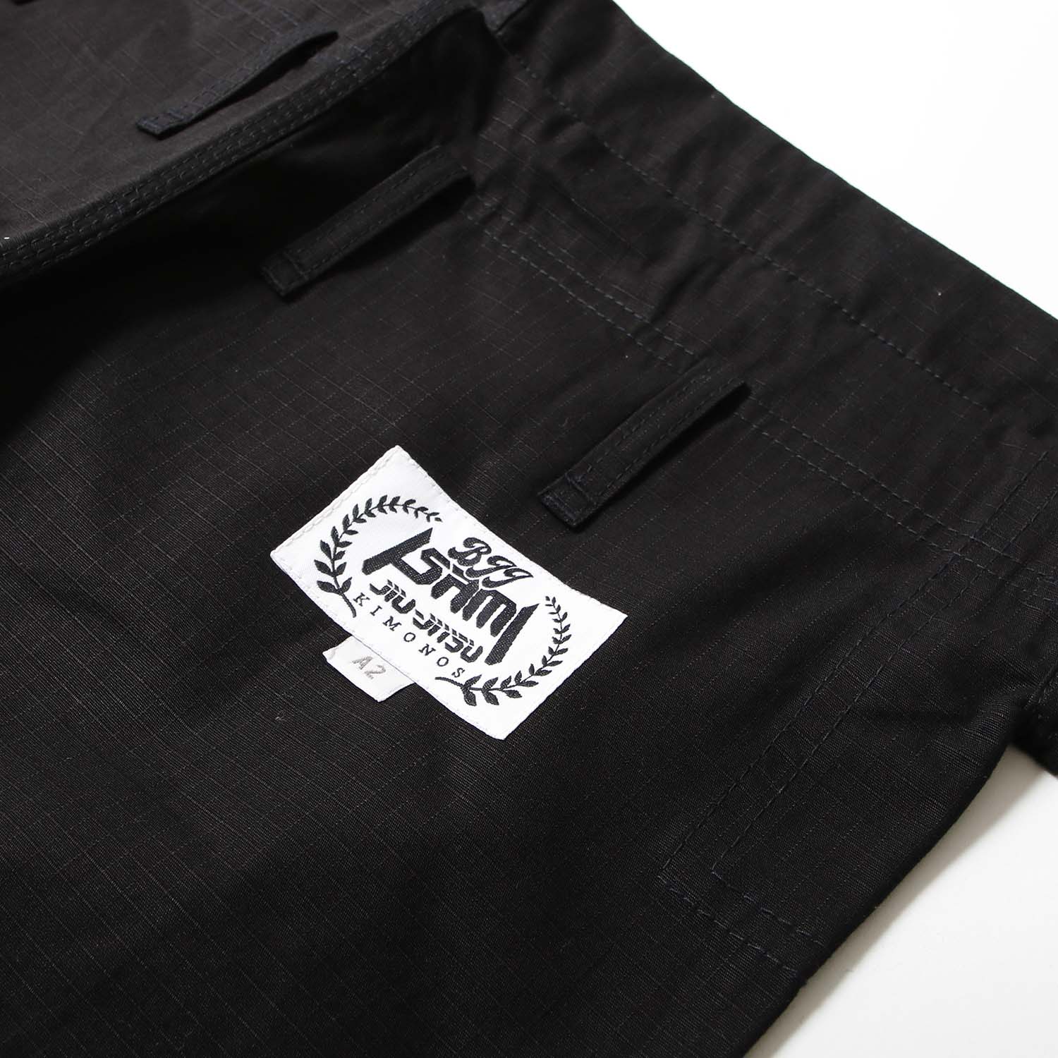 ISAMIスタンダード柔術着　黒