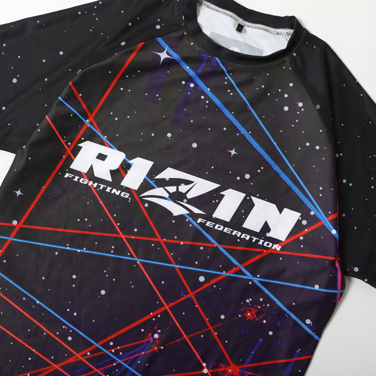RIZIN半袖ラッシュガード STAR-LIGHTモデル