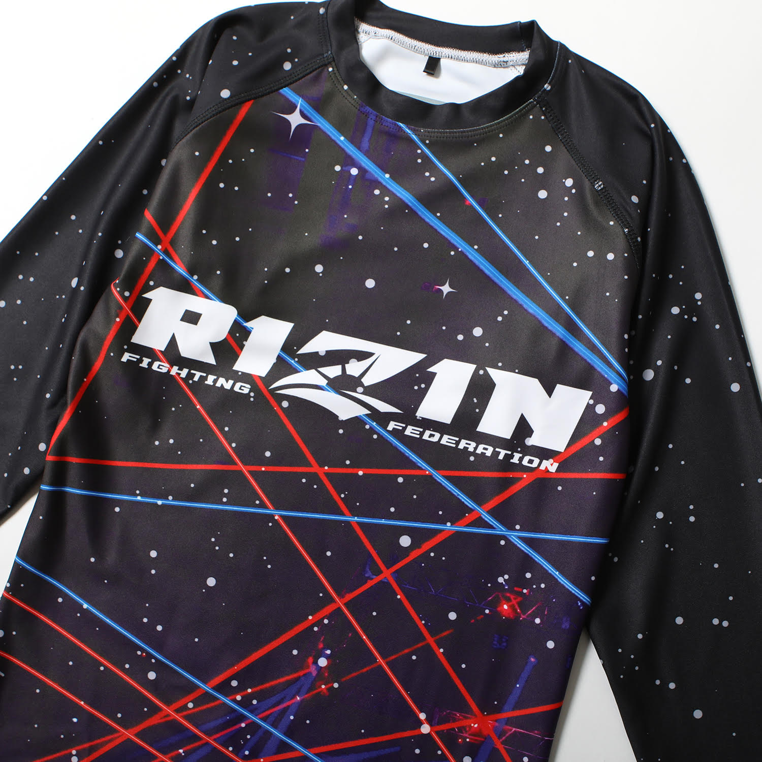 RIZIN長袖ラッシュガード STAR-LIGHTモデル