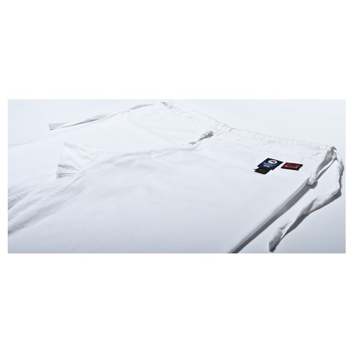 【納期：刺繍あり4ケ月から】フルコンタクト晒空手衣（選手用）ズボン K-453