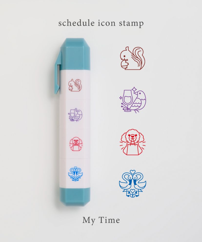 スケジュールアイコンスタンプ（My Time）