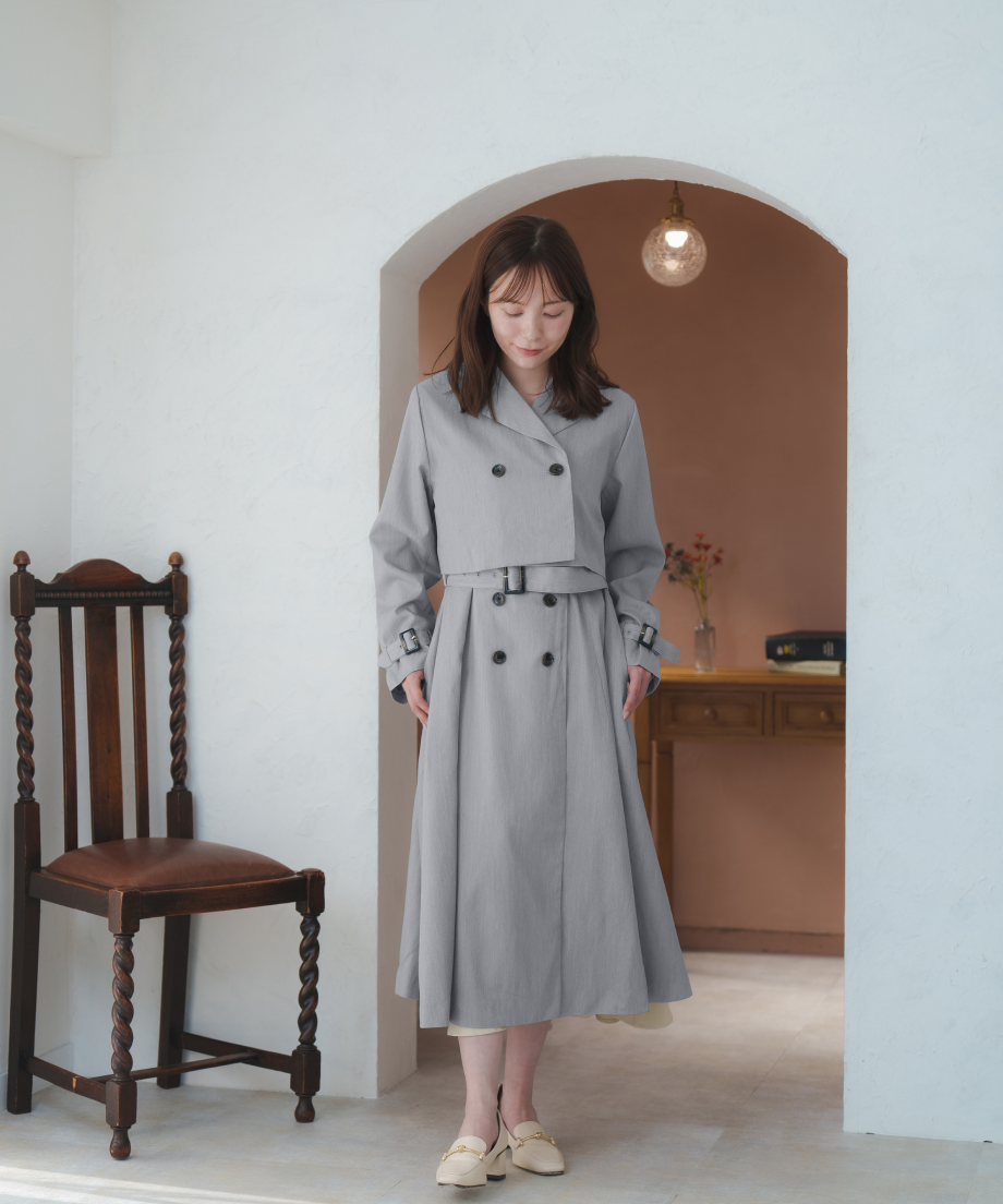 マルチウェイトレンチコート