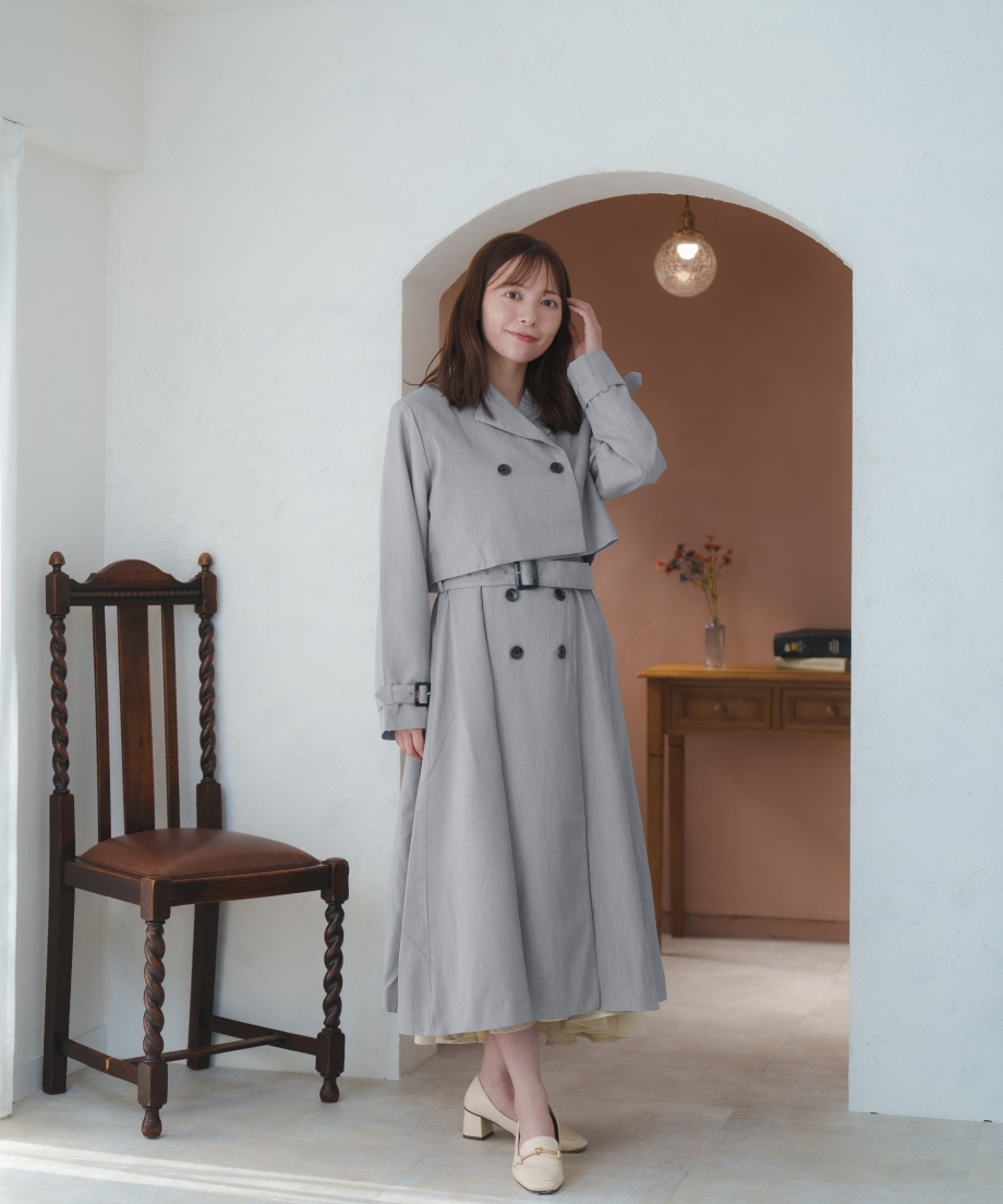 マルチウェイトレンチコート