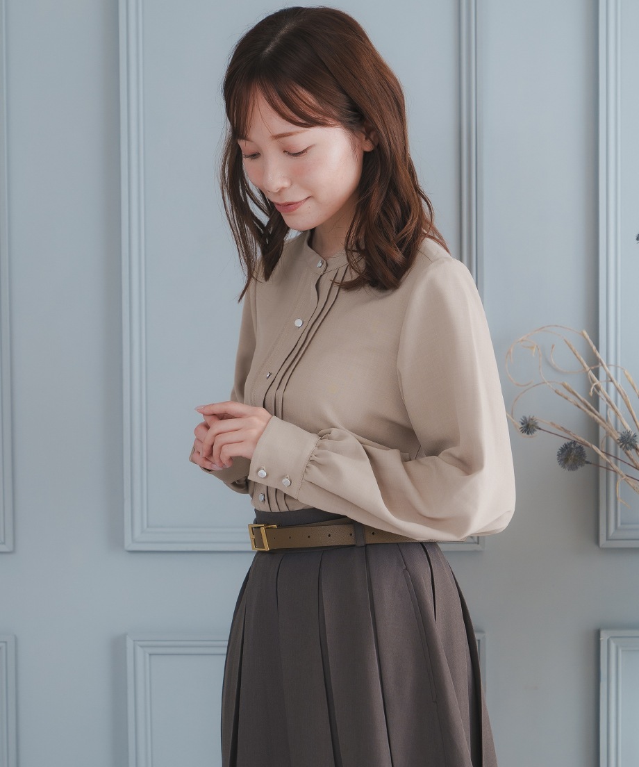 ピンタックブラウス(2025AW ver.)