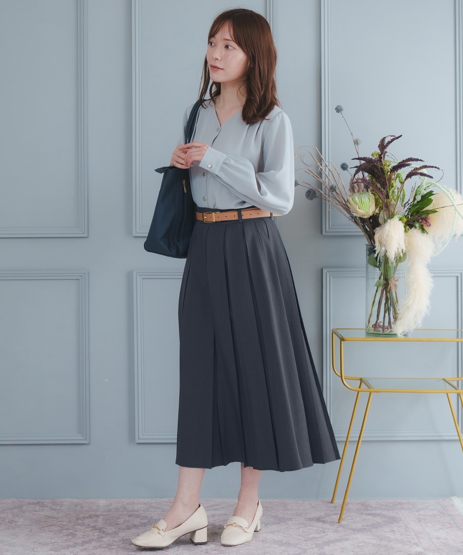 プリーツスカート