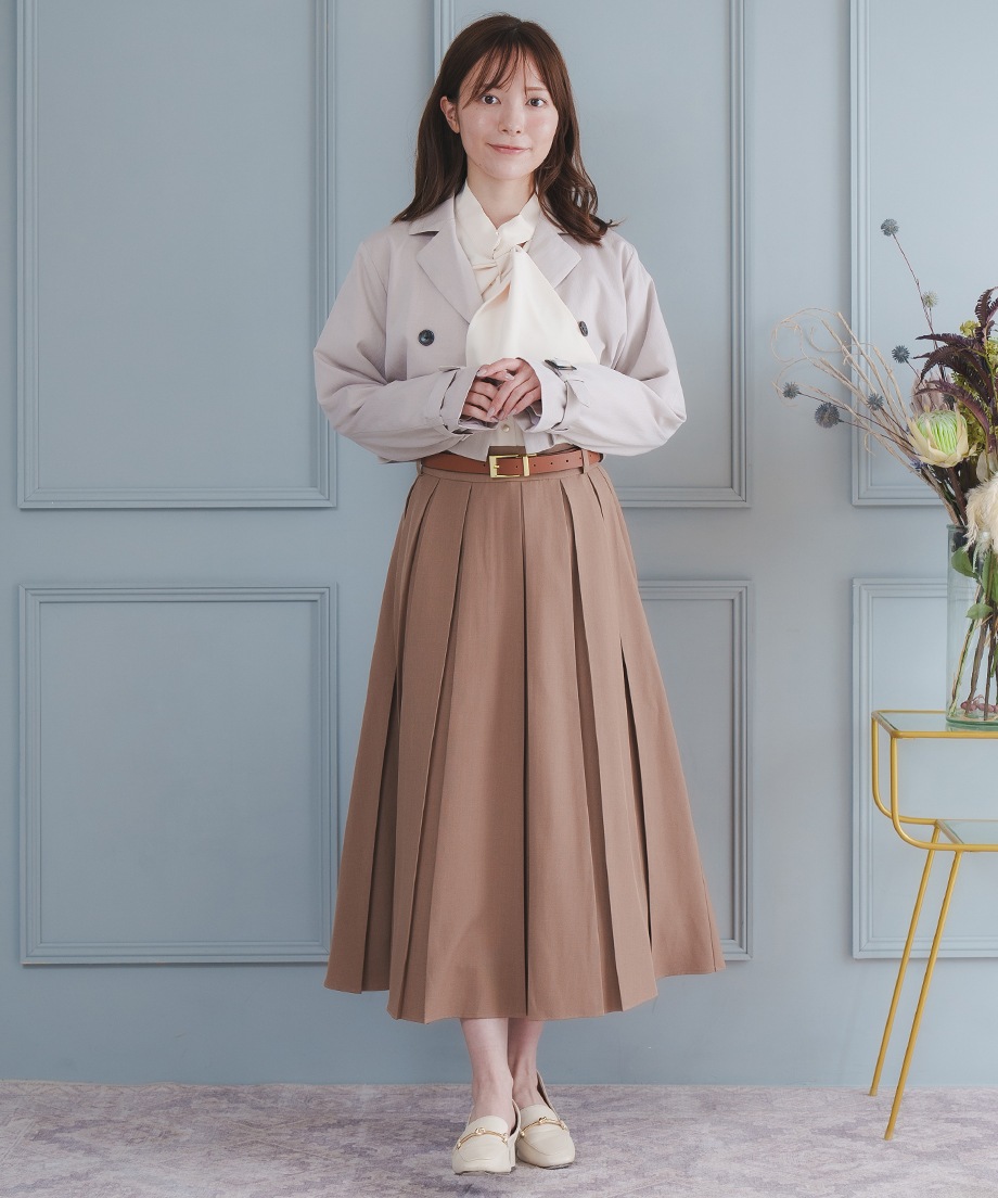 プリーツスカート