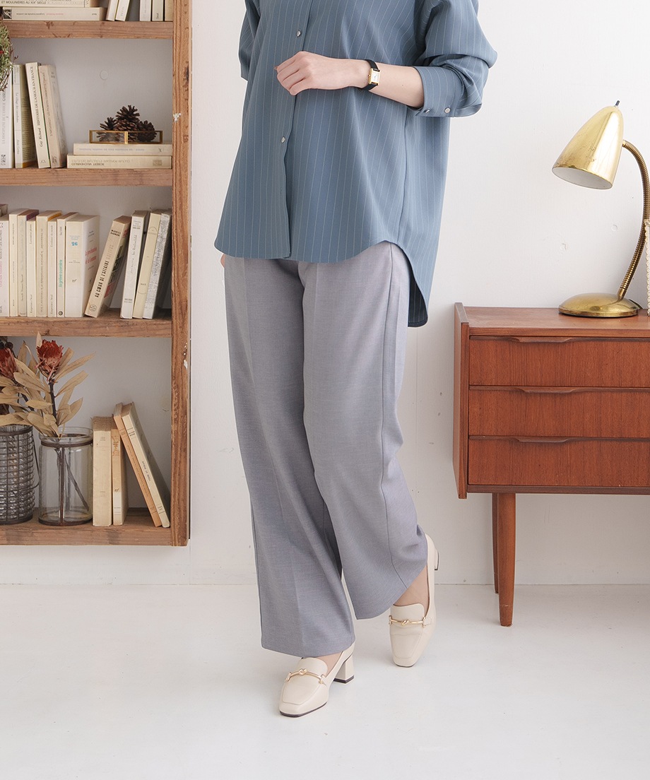 ボタンデザインパンツ｜is amulet.公式通販サイト