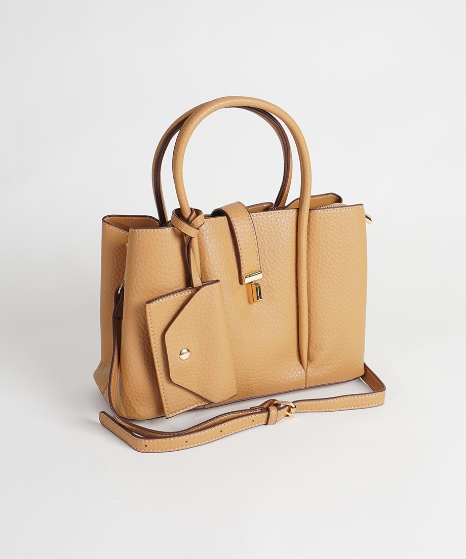 パスケース付きハンドバッグ