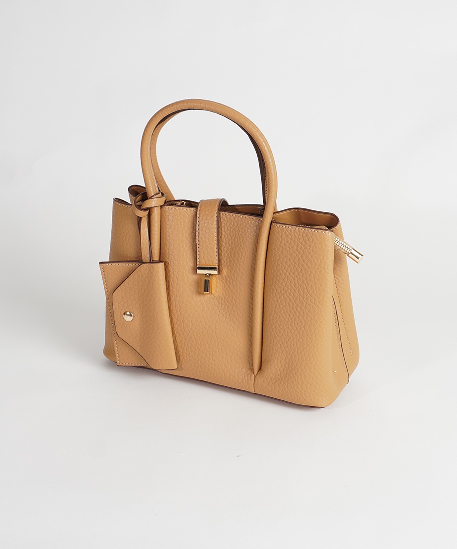 パスケース付きハンドバッグ