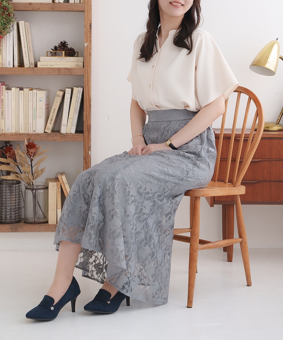 レースマーメイドスカート