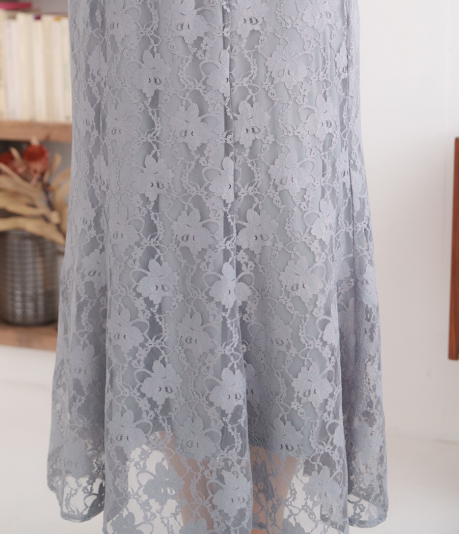 レースマーメイドスカート