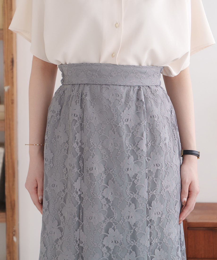 レースマーメイドスカート