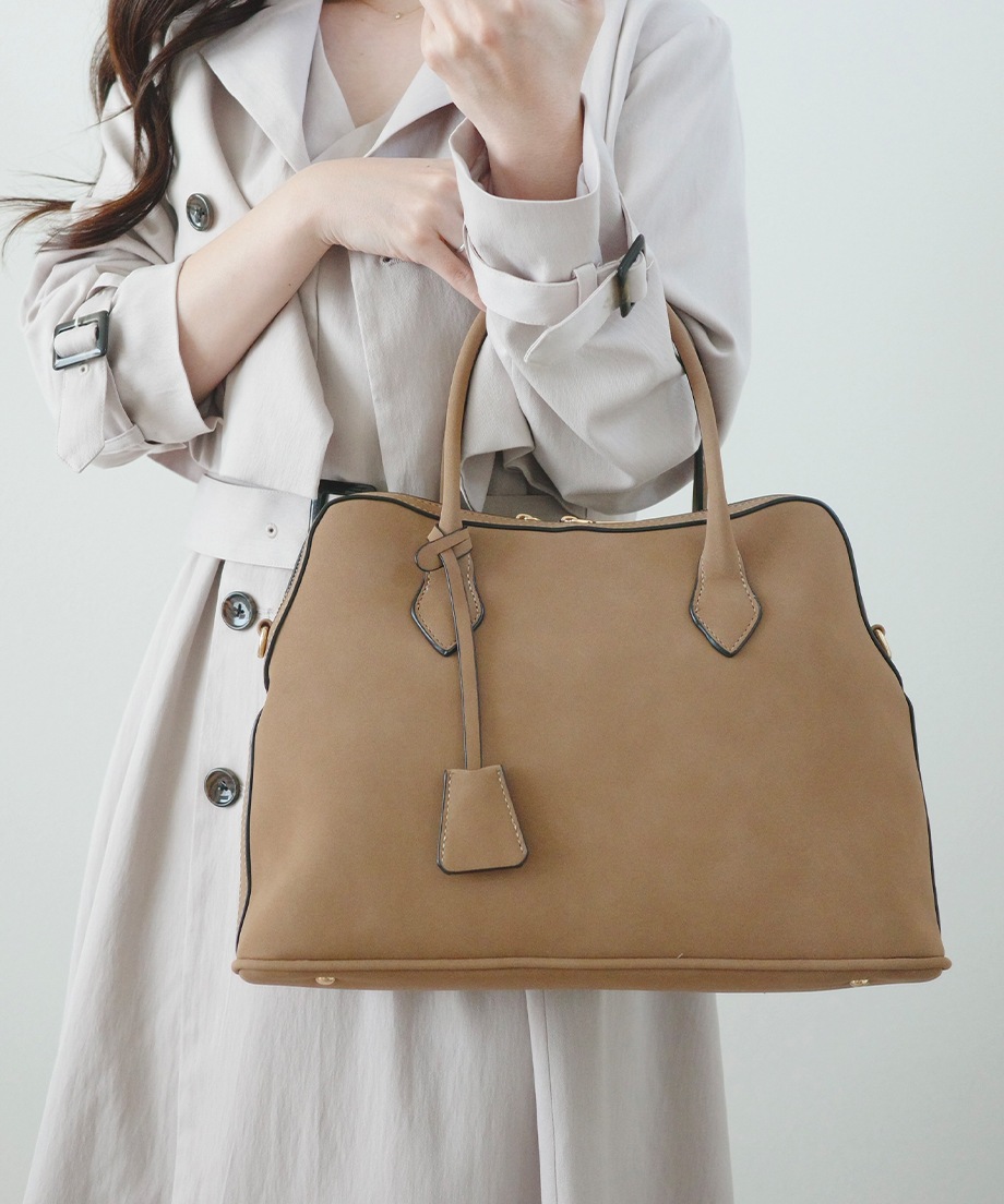 スムースハンドバッグ