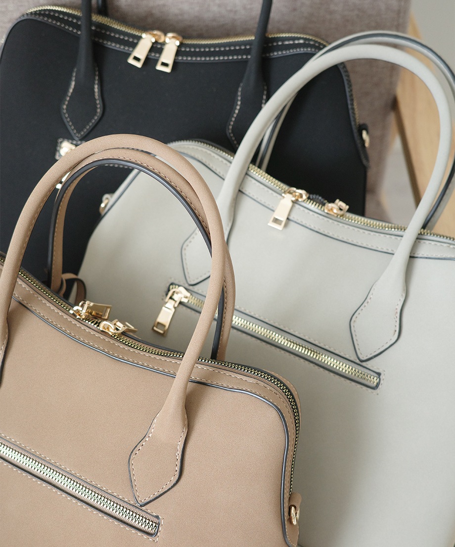 スムースハンドバッグ