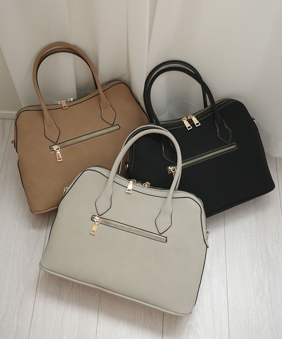 スムースハンドバッグ