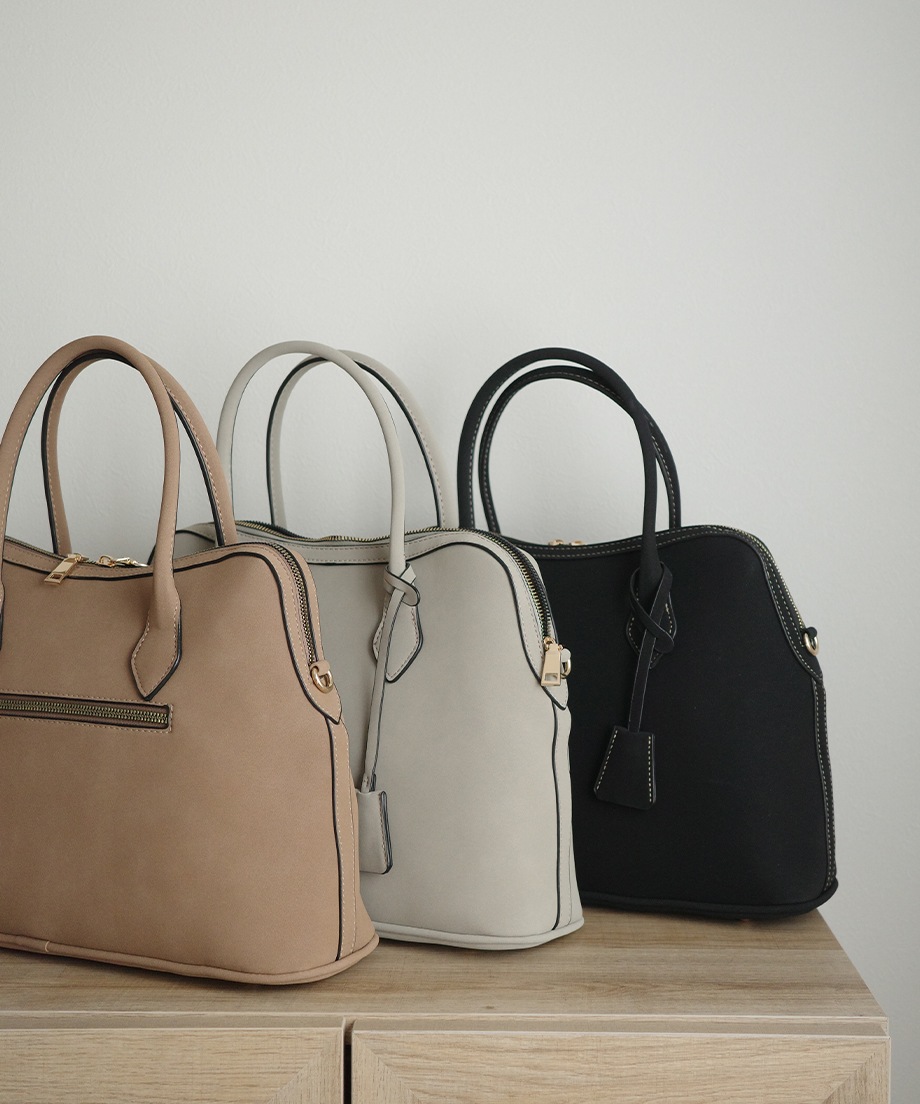 スムースハンドバッグ