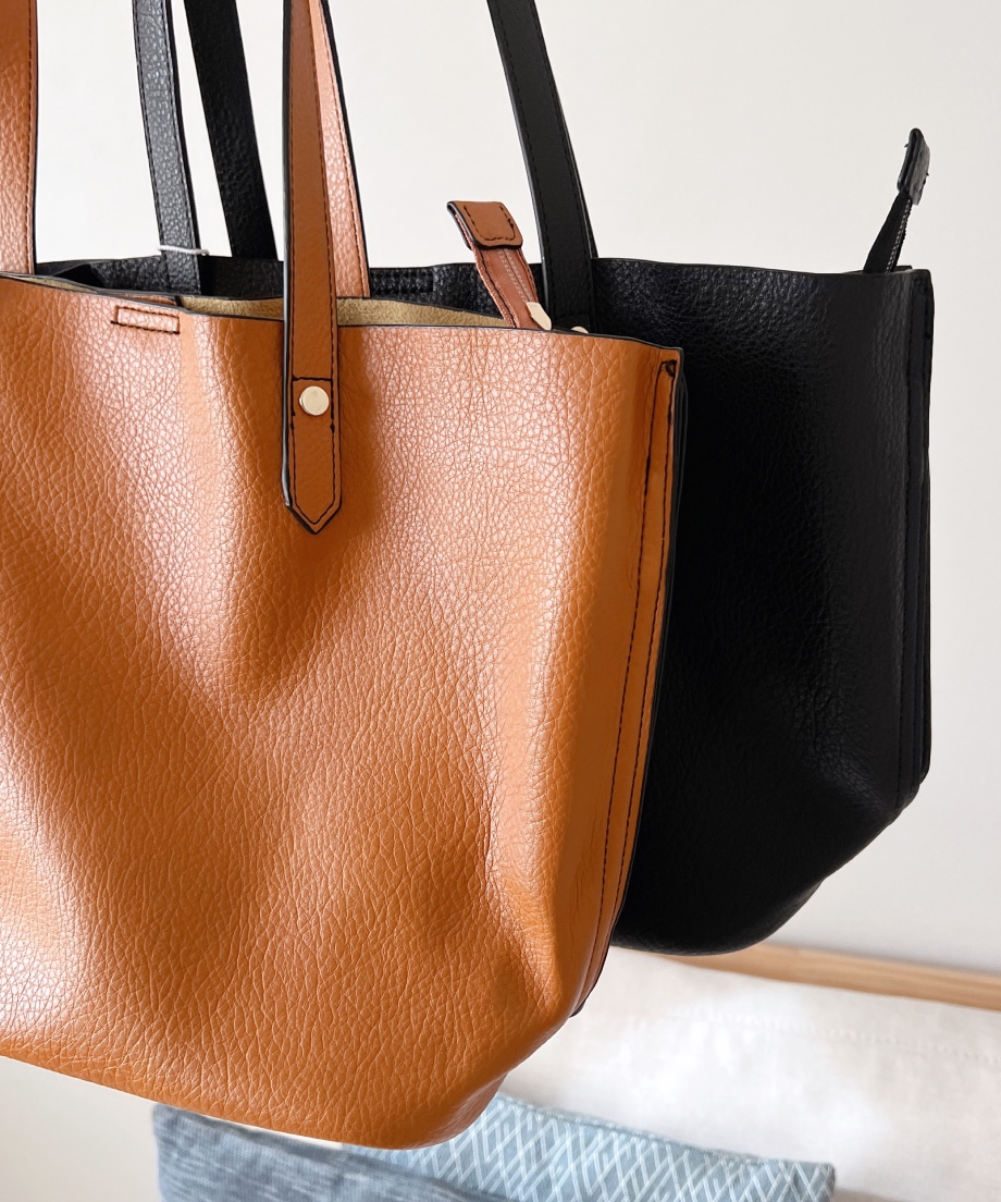 サイドスリットトートバッグ