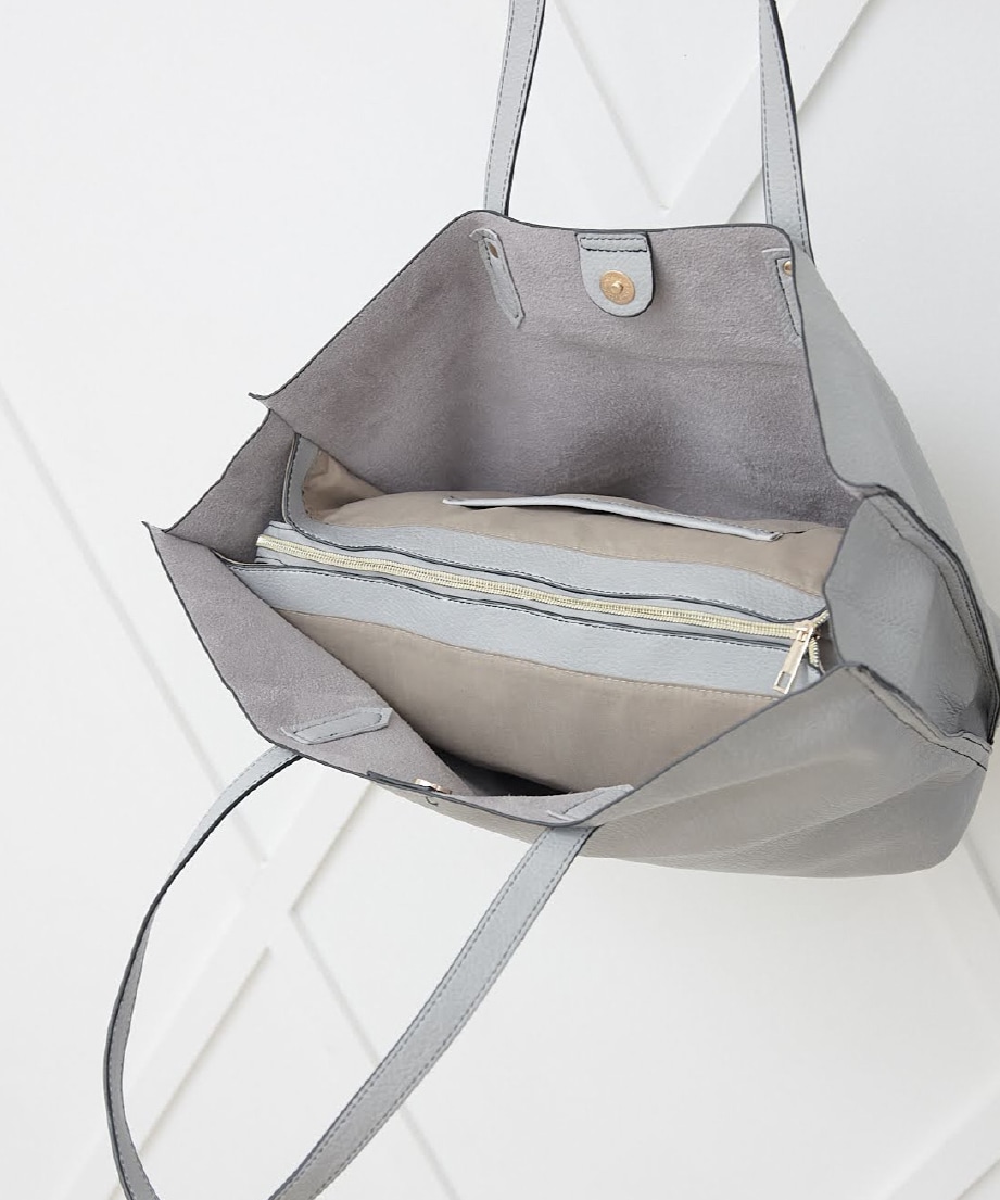 サイドスリットトートバッグ