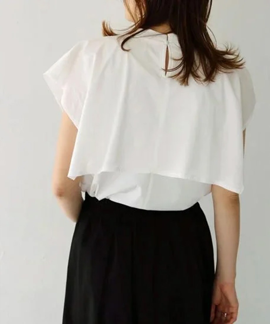 スリットケープTシャツ