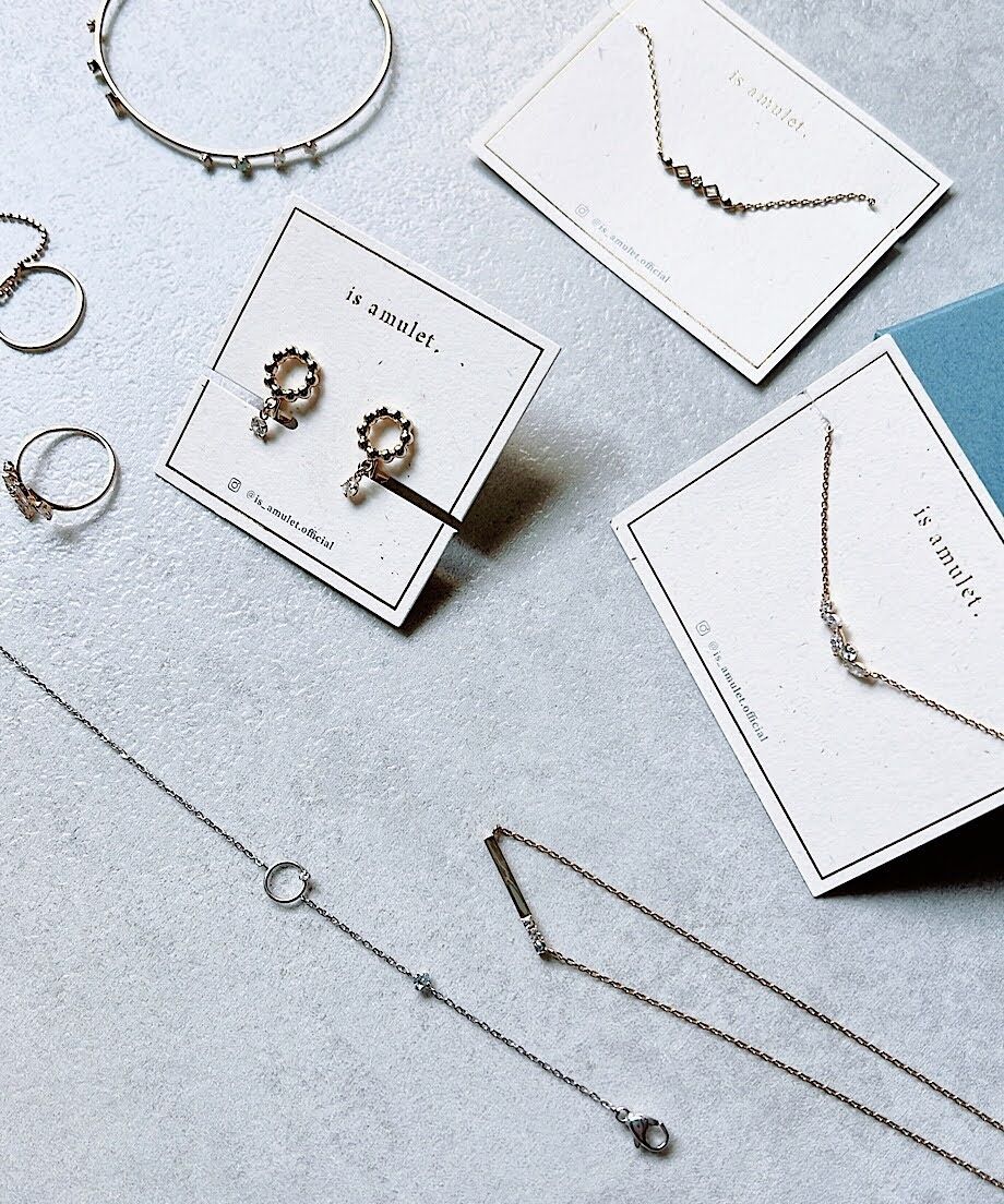 ダイヤモチーフネックレス