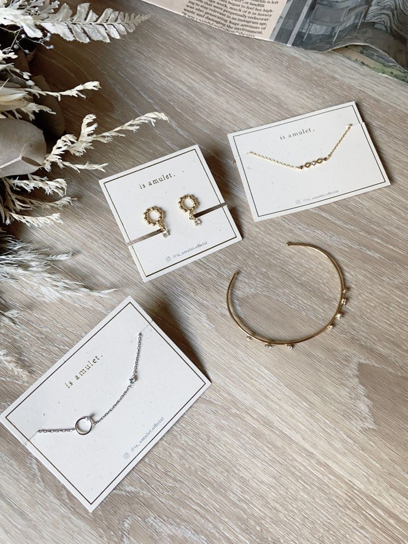 ダイヤモチーフネックレス