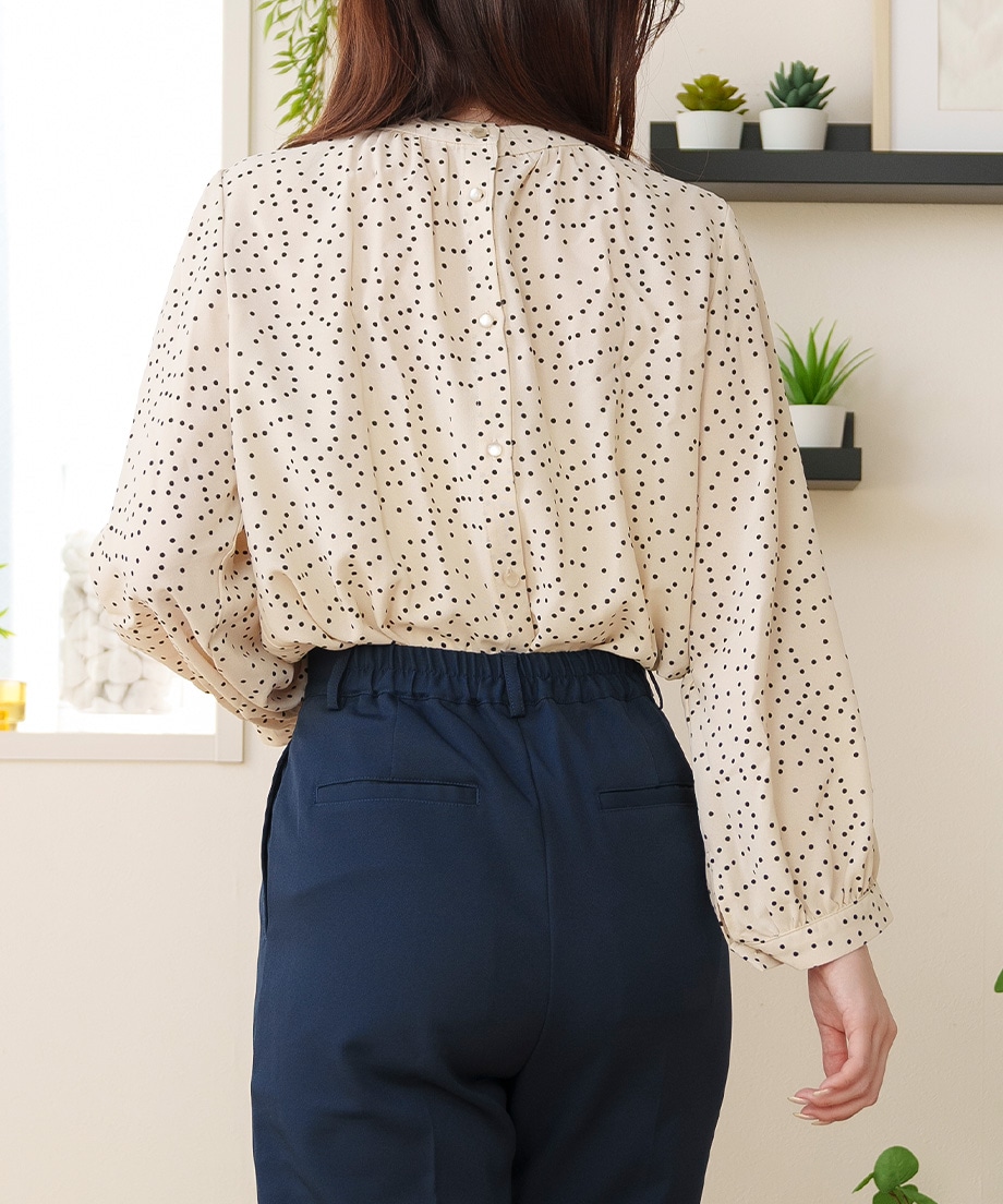 ドットマルチWAYブラウス