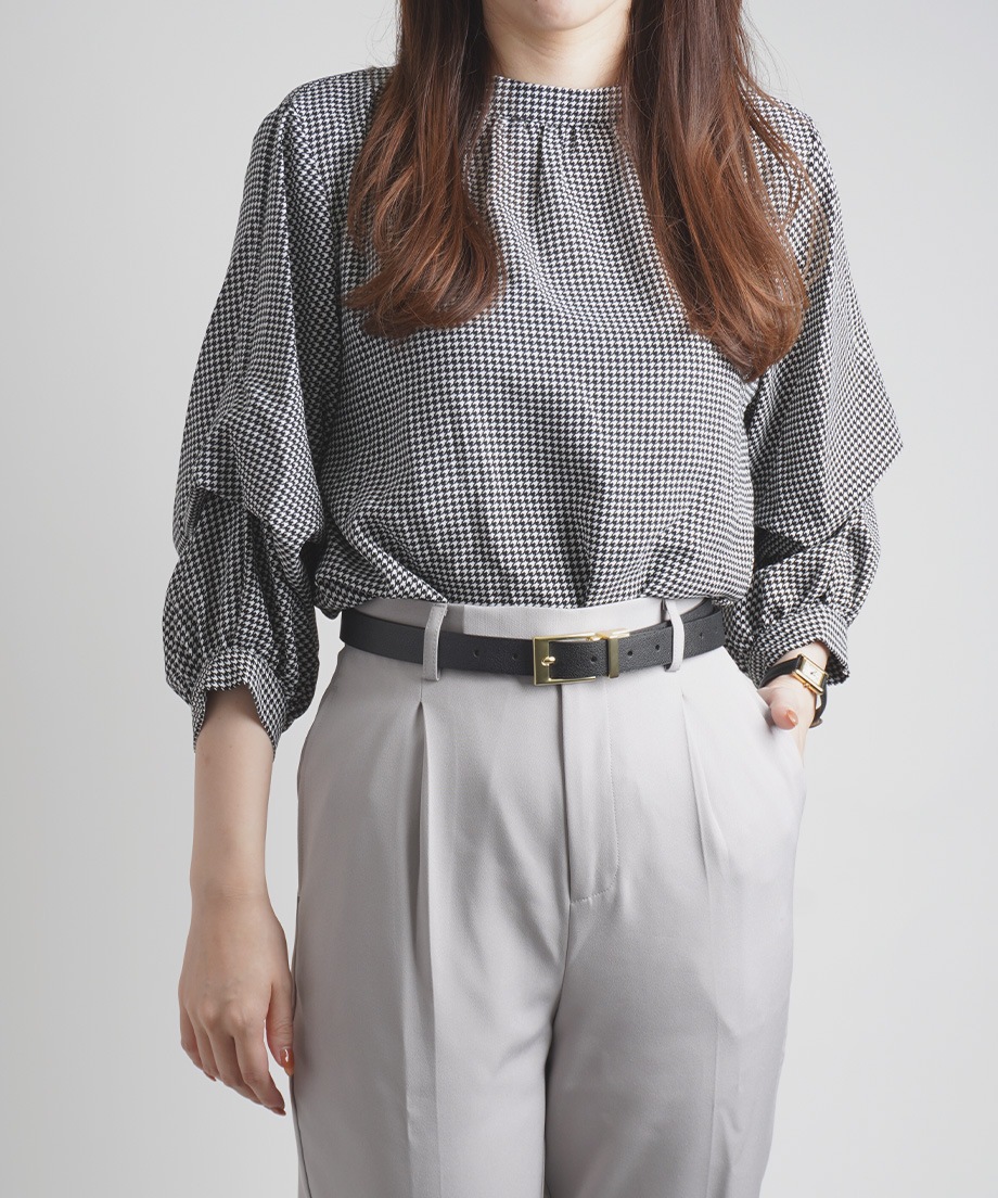 千鳥マルチWAYブラウス