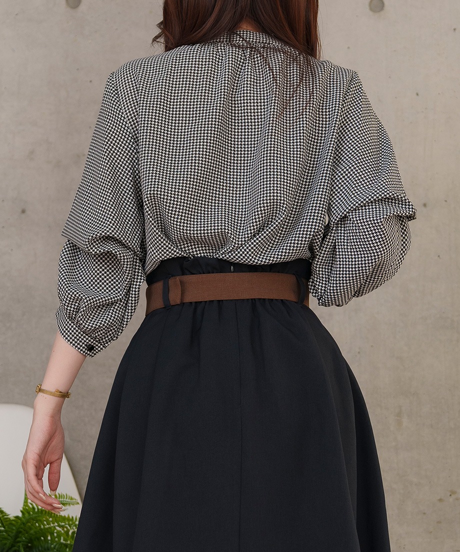 千鳥マルチWAYブラウス