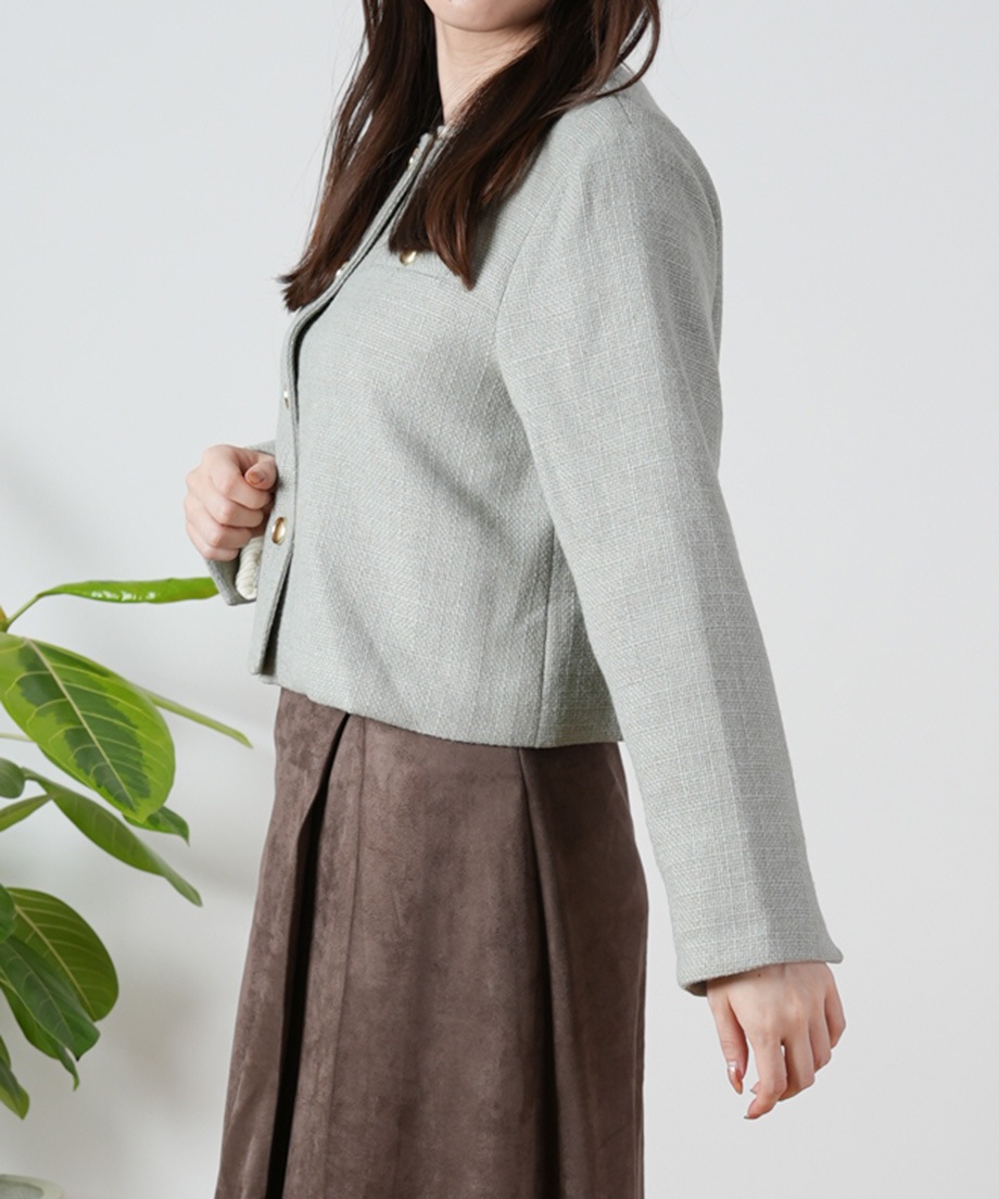 moditec woolen jacket モディテック　ツイード　ジャケット サマーセール】ALLEGGERITA JKT - TECHTWEED(アレジェリータ