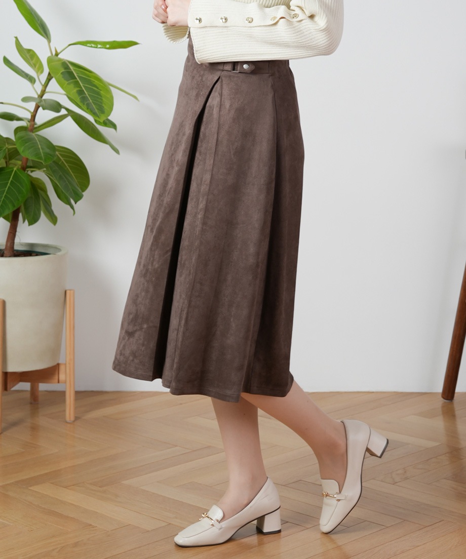 サイドベルトスカート