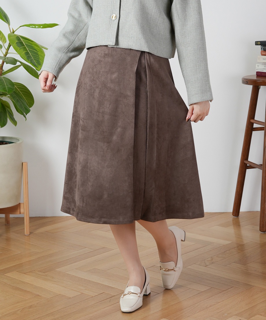 サイドベルトスカート