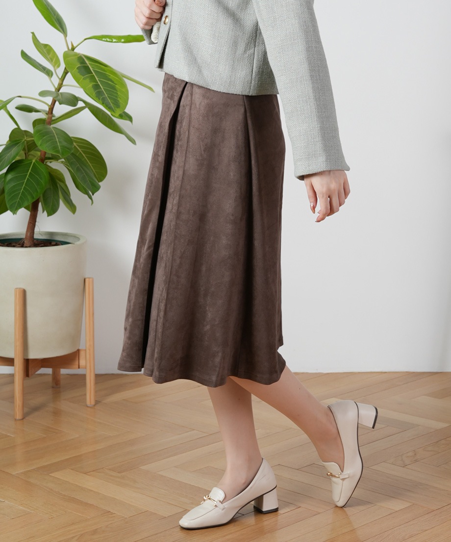 サイドベルトスカート