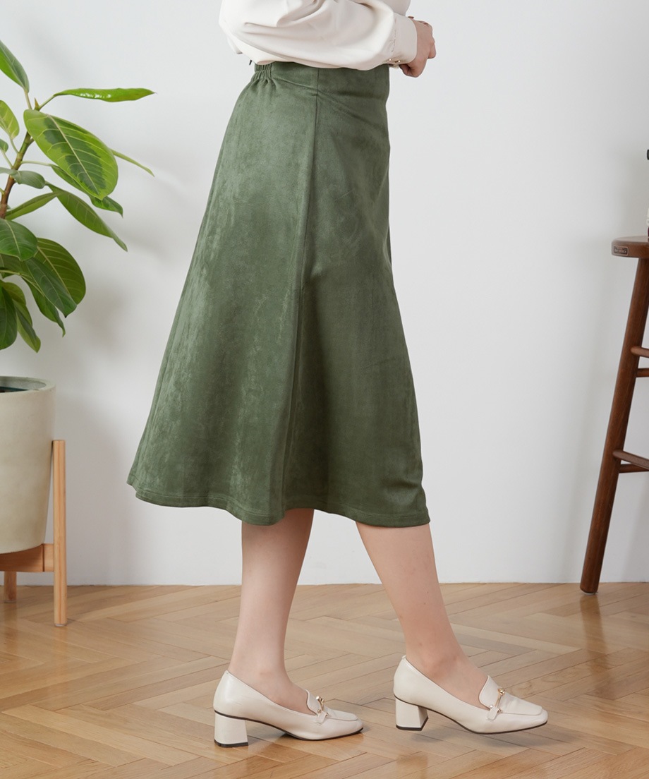 サイドベルトスカート