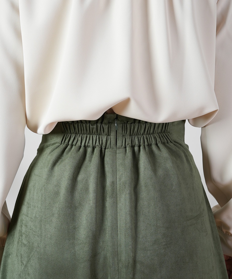 サイドベルトスカート