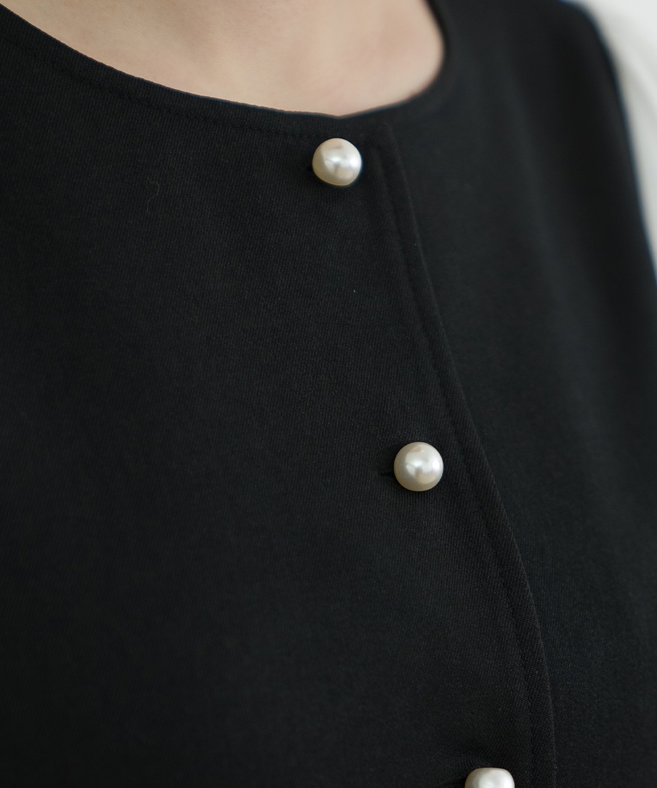 ウーリッシュウエストペプラムベストブラウス