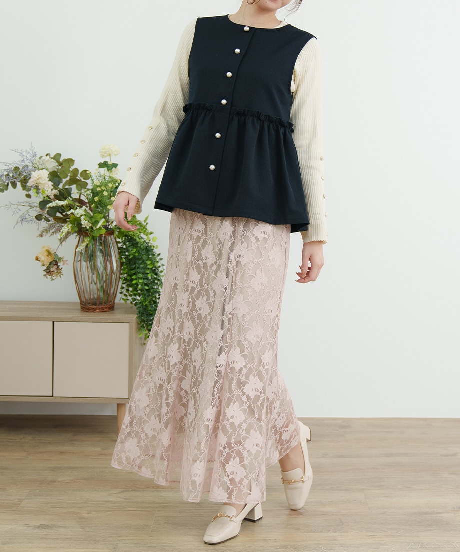 ウーリッシュウエストペプラムベスト