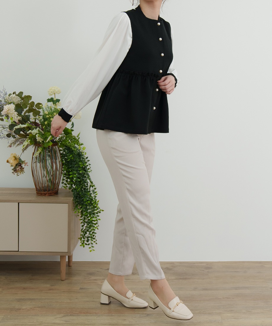 ウーリッシュウエストペプラムベスト