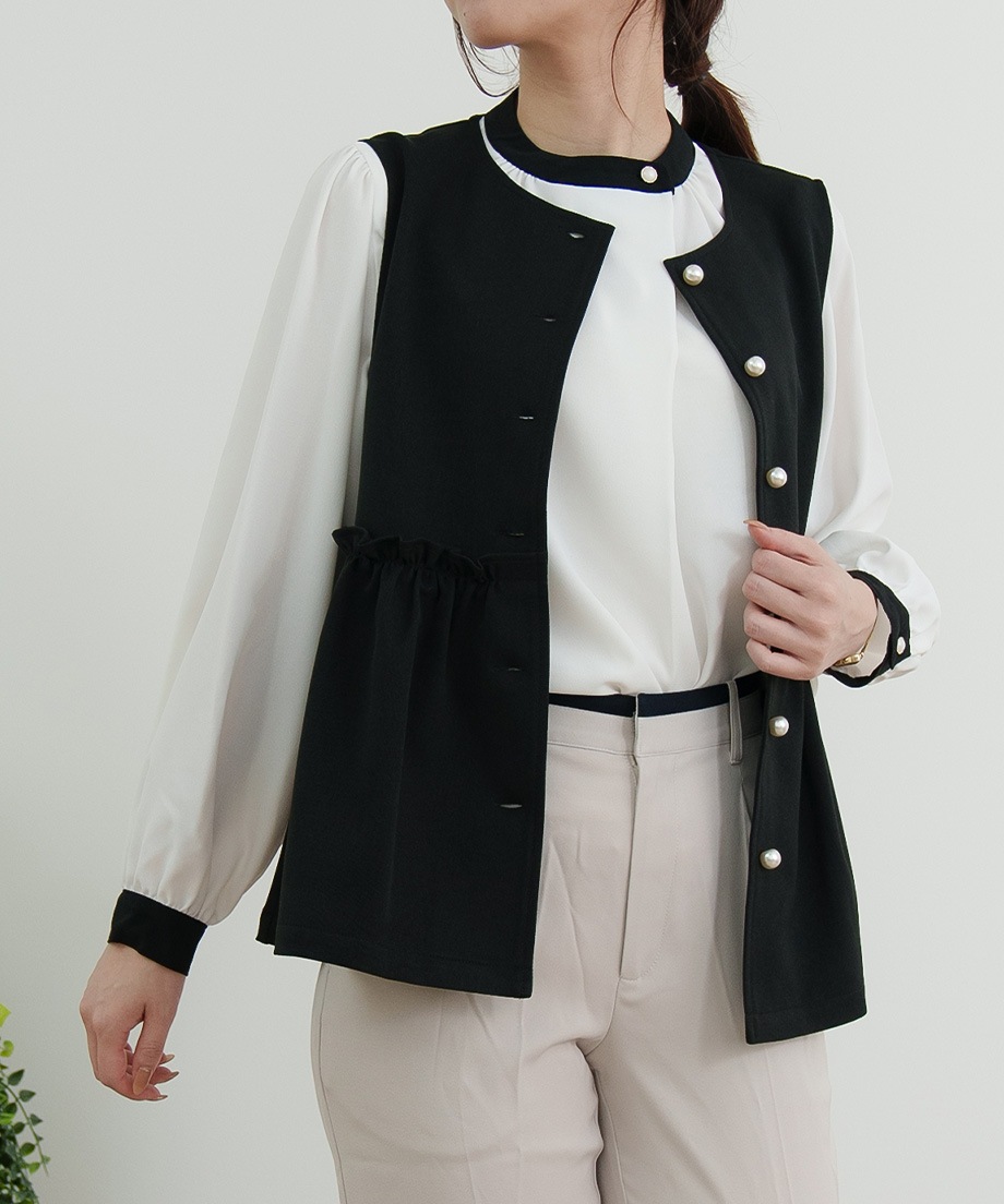 ウーリッシュウエストペプラムベスト