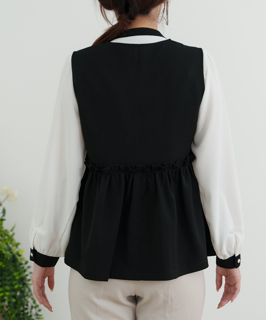 ウーリッシュウエストペプラムベスト