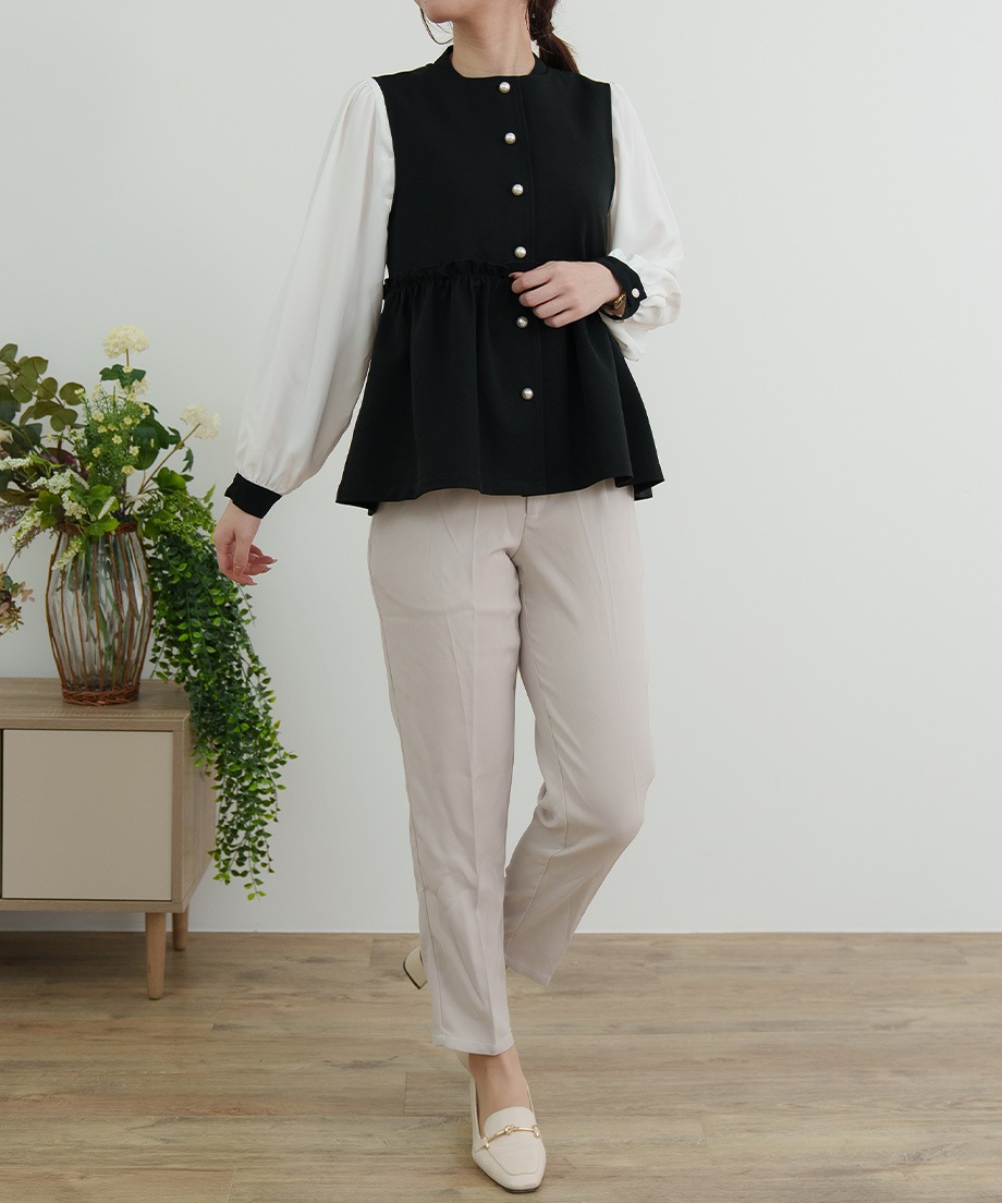 ウーリッシュウエストペプラムベスト